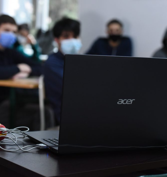 With the support of the World Bank, Schools provided with Computer Equipment