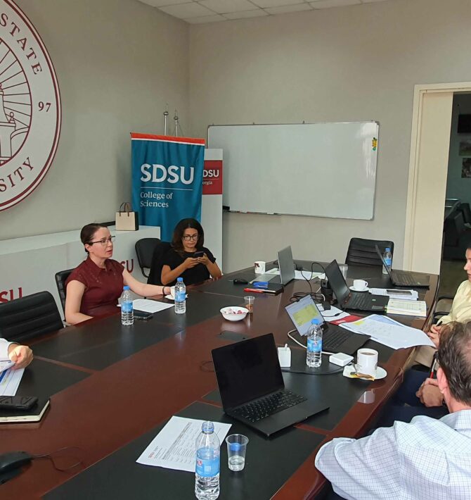 SDSU Experts Visit to Georgia Started