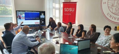 Experts from San Diego State University Presented the Completed Work to the Steering Group