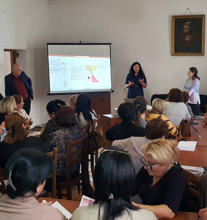 The Second Cycle of Practical Mentoring for Kindergarten Teachers in Lanchkhuti Municipality