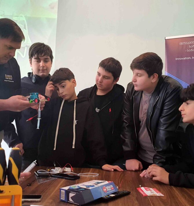 STEAM ინოვაციური სივრცე ბორჯომის N1 საჯარო სკოლაშიც გაიხსნება