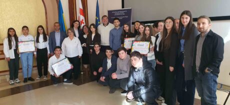 Students of the STEAM program of Samtskhe-Javakheti Region Schools Presented Projects