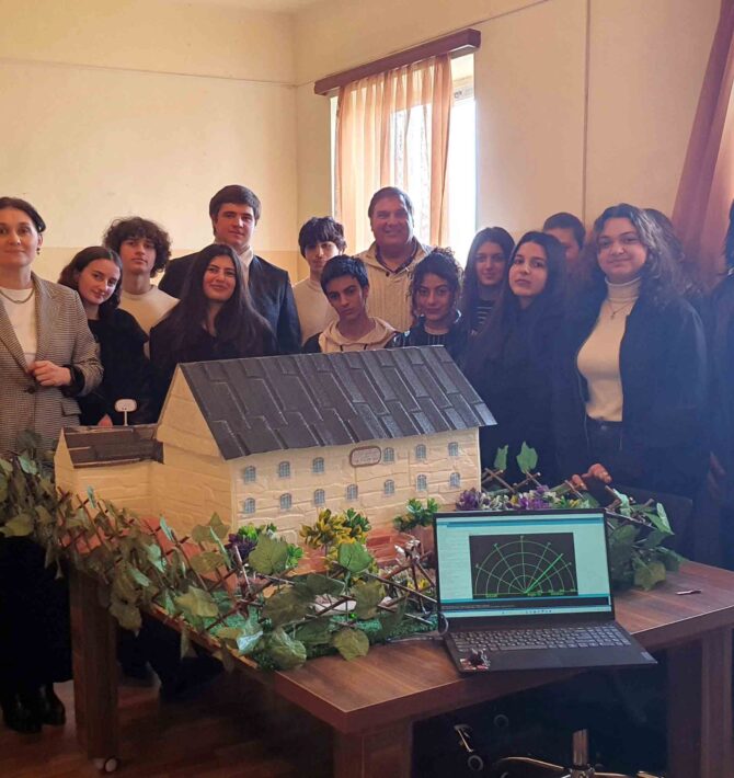 International STEAM Expert Visits Ditsi Village Public School